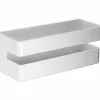 Jabonera Frontal De PVC Color Blanco – ABL006 – Imex