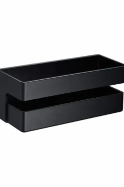 Jabonera Frontal De PVC Color Negro – ANG005 – Imex