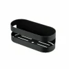 Jabonera Frontal Nirmala Negro Mate – ADL012/BL – Imex