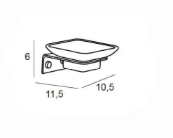 Jabonera Pared – Basic – Manillons Torrent