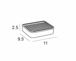 Jabonera Pared – Cromo Modelo Combis – 6523002 – Manillons Torrent