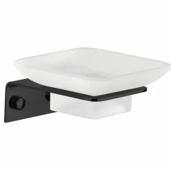 Jabonera Pared – Negro Mate Modelo Bassic – 1506081 – Manillons Torrent
