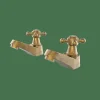 Juego Grifos De Lavabo 1866 Latón Viejo Estilo Premium Colección CLÁSICA 223199 – GRB Mixers