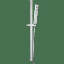 Kit Barra Prisma + Mango Pixel Cromo Estilo Hidro Colección HIDROMASAJE 05035006 – GRB Mixers