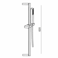 Kit Ducha Nitro Cromo – 1616800 – Galindo