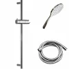 Kit Ducha Tekno Con Accesorios Slim Cromo Flexo Pvc – 367510 – Galindo