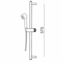 Kit Ducha Tekno Con Accesorios Tekno Cromo Mate – 367761 – Galindo – LuxCover