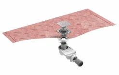 Kit Para Plato De Obra Con Sumidero Ruber Reducido Con Sifón De 30 Mm Y Rejilla AIKIT EVO ORO Reducido – EVO COLORS -IB20021R – Estil Gurú