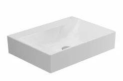 Lavabo Albus De 60X45 Sin Rebosadero Y Sin Orificio Para Grifo – Gala – G1021701