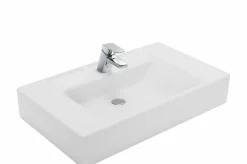 Lavabo Casual 80 Cm C/ Juego Sujeción Blan – Gala – G1301001