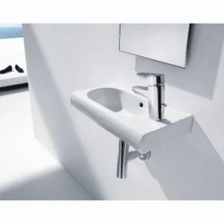 Lavabo De Porcelana Mural Compacto – Roca – Meridian