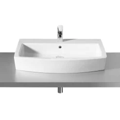 Lavabo De Porcelana Sobre Encimera – Roca – Hall