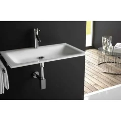 Lavabo De Porcelana Sobremueble / Suspendido 0507 60×50 Cm – Monaco – Bathco
