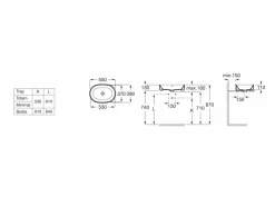 Lavabo De Sobre Encimera Round – The Gap – A3270Y1000