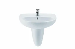 Lavabo Elia 55 Cm C/ Juego Sujeción Blan – Gala – G1805001