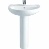 Lavabo Elia 65 Cm C/ Juego Sujeción Blan – Gala – G1803001