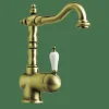 Lavabo Monomando Caño Retro Latón Viejo Estilo Premium Colección CLÁSICA 913799 – GRB Mixers