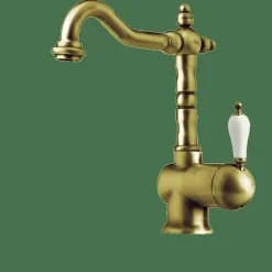 Lavabo Monomando Caño Retro Latón Viejo Estilo Premium Colección CLÁSICA 910799 – GRB Mixers