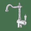 Lavabo Monomando Caño Retro Cromo Estilo Premium Colección CLÁSICA 910700 – GRB Mixers