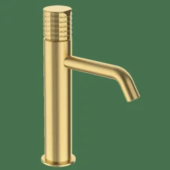 Lavabo Monomando XL Oro Cepillado Estilo Premium Colección AURA 75531757 – GRB Mixers