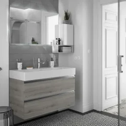 Lavabo Porcelana Blanca – Veneto – Salgar
