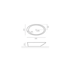 Lavabo Sobre Encimera – 4020 – Pure – Bathco