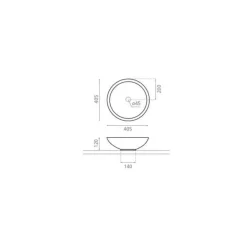 Lavabo Sobre Encimera 00301/00302 – Catania – Bathco