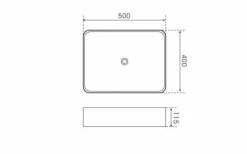 Lavabo Sobre Encimera -4090/4089/4088 – Nilo – Bathco