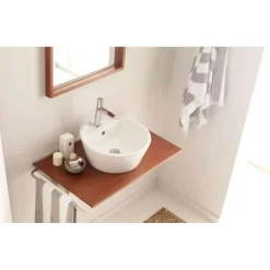 Lavabo Sobre Encimera 400 Medidas: 445x435x390 Mm – 4057 – Florencia B – Bathco