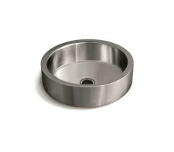 Lavabo Sobre Encimera Acero Satinado 8311 – Oruña – Bathco