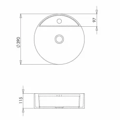 Lavabo Solid Surface – Carpo – SolidValencia