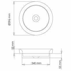 Lavabo Solid Surface – Leda – SolidValencia