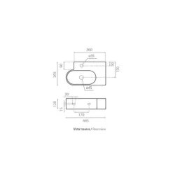 Lavabo Suspendido – 4051 – Kabuto – Bathco