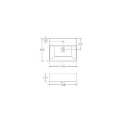 Lavabo Suspendido – Bruselas – Bathco