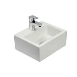 Lavabo Suspendido Baho PAM 32×28 Cm – RAILV024B – Gamma