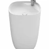 Lavabo Totem Blanco Mate De FINECERAMIC® – Beyond – Roca – A3270B0620