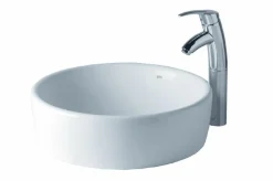 Lavabo Urban 45 Sobre-Encimera, Sin Repisa Blan – Gala – G1304001