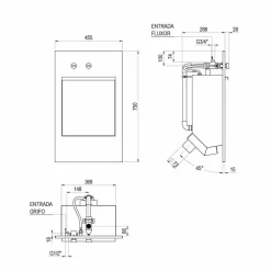 Lavacuñas Doble Temporizado Brillo – PrestoEquip – 88191