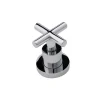 Llave De Paso 1/2 Cromo Mate 8213061 – Matrix – Galindo