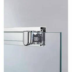 Mampara Angular 2 Fijos + 2 Correderas Decorado Frost Plus – Basic – GME