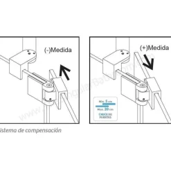 Mampara Angular De Ducha 2 Fijos + 2 Puertas Abisagradas Pivotantes – Sula SL603+SL603 – Kassandra