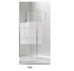 Mampara De Bañera Abatible Negro 6mm – Rita – RI570 – Kassandra