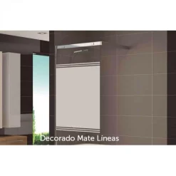 Mampara De Ducha Frontal De 2 Hojas – Decorban – Valencia D206 – ES
