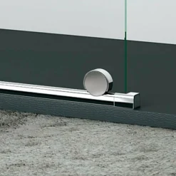 Mampara Frontal De Ducha Fijo + Puerta Corredera REF. VO102 16 – Volare – Kassandra