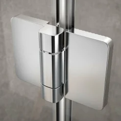 Mampara Frontal De Ducha De Puerta Abatible/plegable Altura 230 Cm – Serie Odense – Salgar