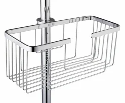 Mampara Frontal De Ducha + Puerta Corredera Perfilería Oro Rosa – Masela – Kassandra