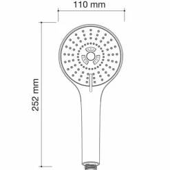 Mango Ducha 5 Jets Antical – Jop – Plastisan