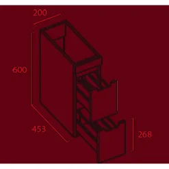 Modulo De 2 Cajones – Torvisco Group – Loa