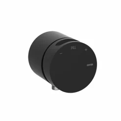 Monomando 1 Salida Frontal Negro Estilo Cool Colección INCOOL 90100102 – GRB Mixers