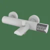 Monomando De Baño-ducha Blanco Estilo Premium Colección AURA 75332751 – GRB Mixers